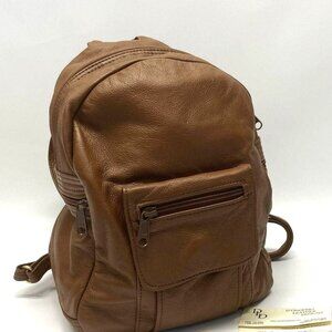 D'Onofrio leather backpack handmade in Danbury Conn.